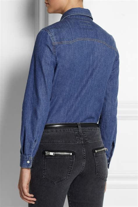 ysl shirt meaning|YSL denim shirt.